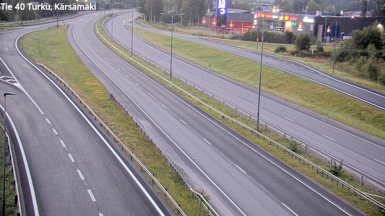 Weather Camera Image Road 40 Turku, Kärsämäki, Turku, Varsinais-Suomi