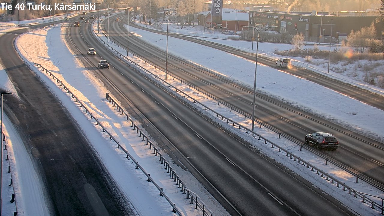 Weather Camera Image Road 40 Turku, Kärsämäki, Turku, Varsinais-Suomi