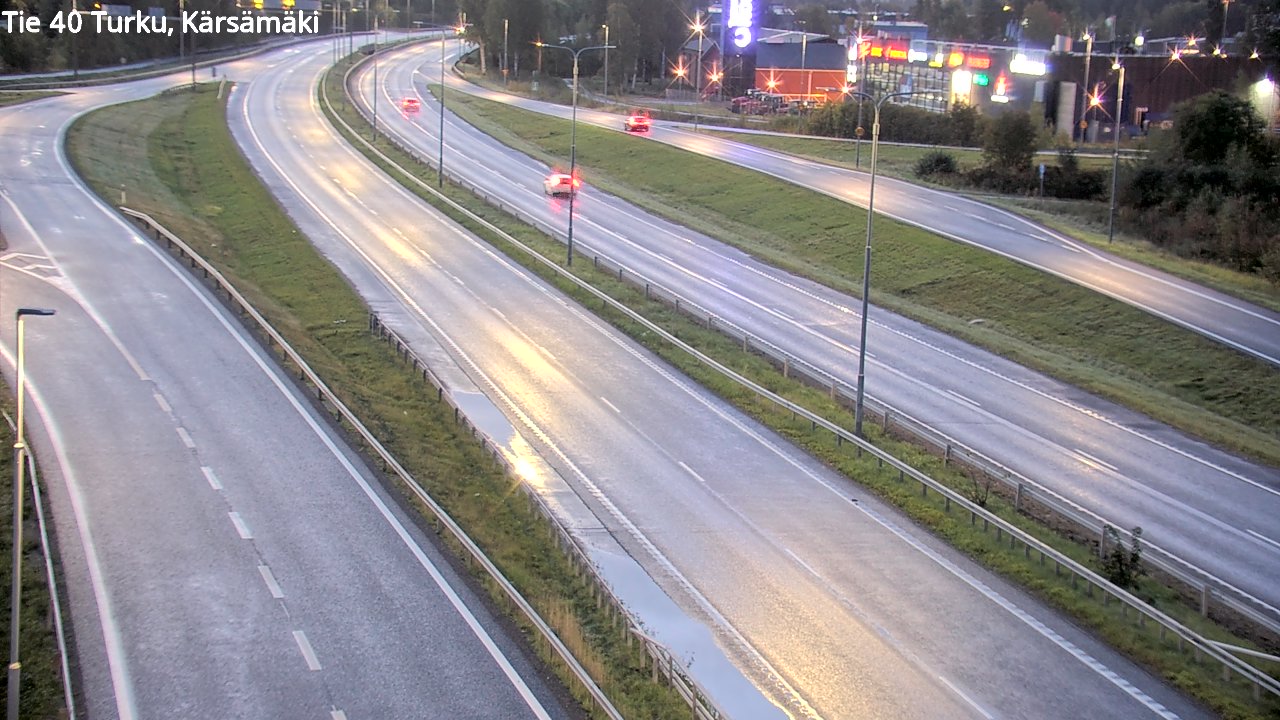 Weather Camera Image Road 40 Turku, Kärsämäki, Turku, Varsinais-Suomi