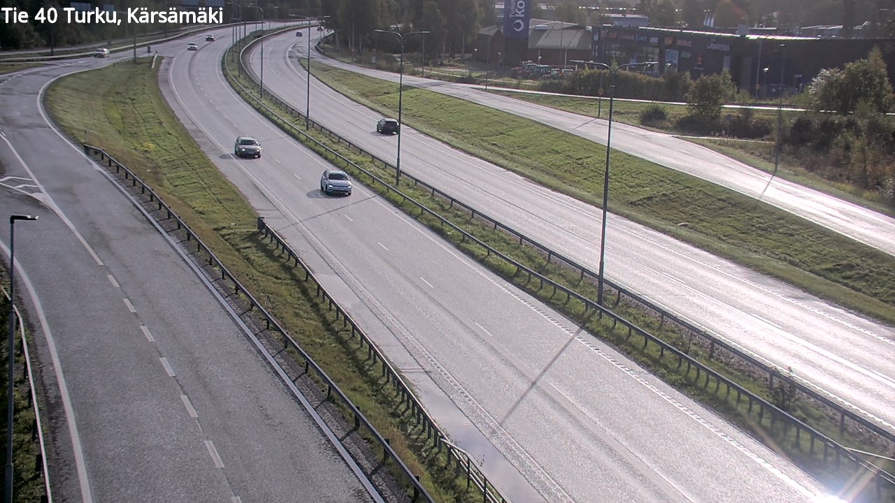 Weather Camera Image Road 40 Turku, Kärsämäki, Turku, Varsinais-Suomi
