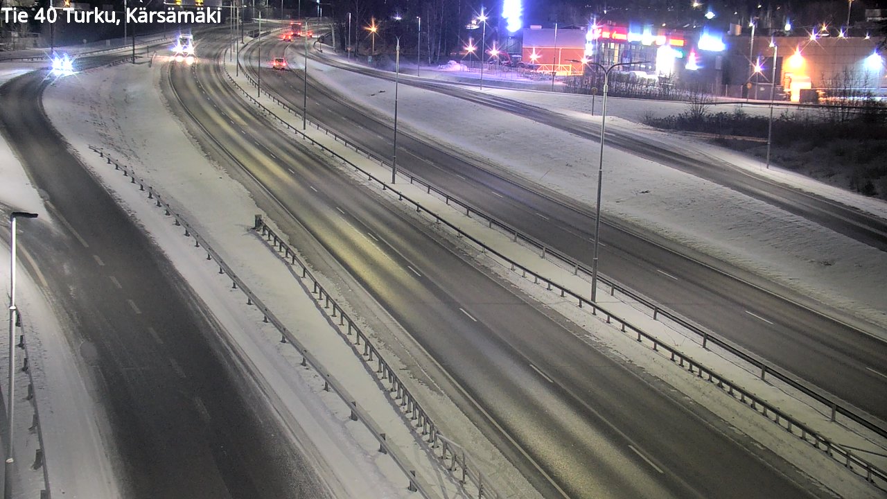 Weather Camera Image Road 40 Turku, Kärsämäki, Turku, Varsinais-Suomi