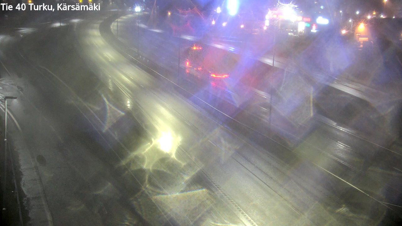 Weather Camera Image Väg 40 Åbo, Kärsämäki, Turku, Varsinais-Suomi