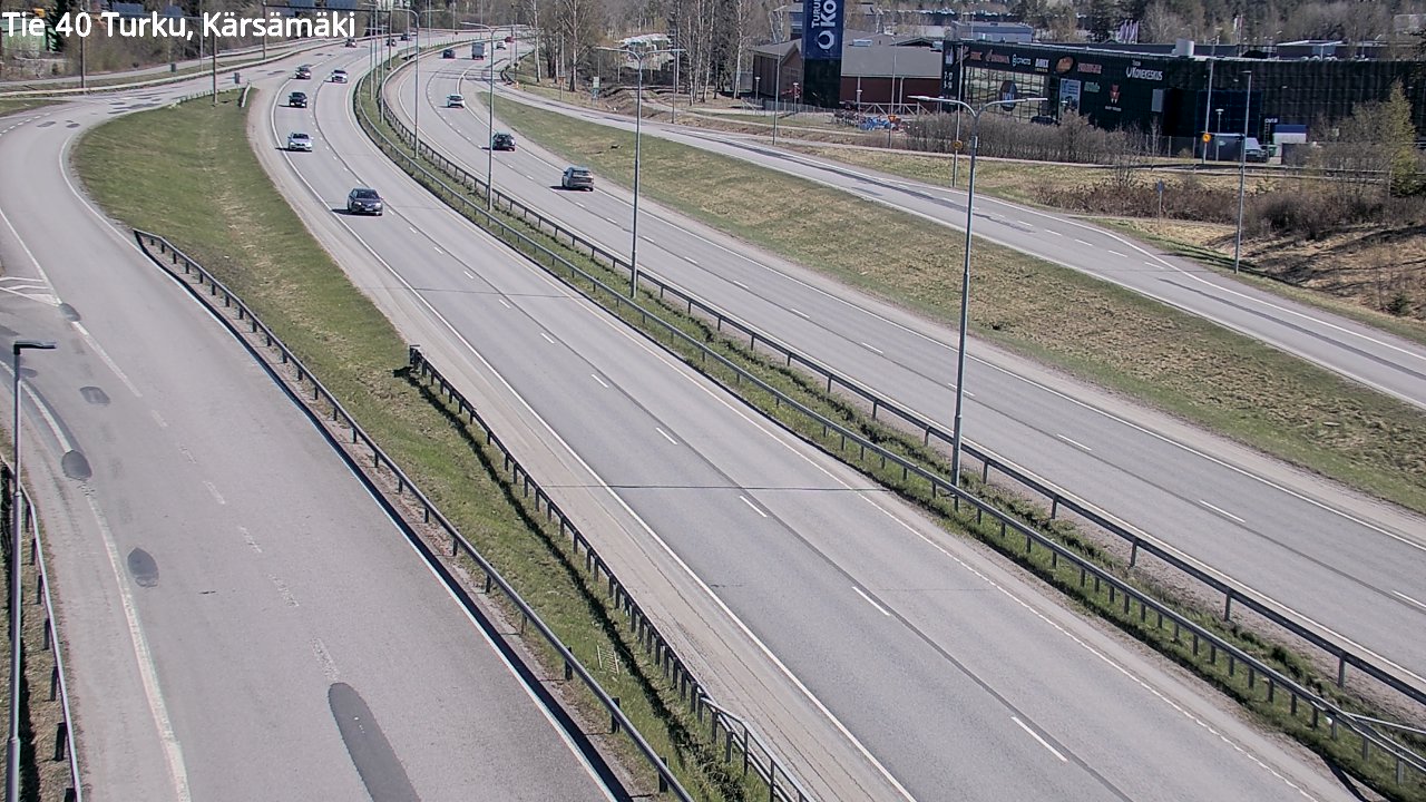 Weather Camera Image Road 40 Turku, Kärsämäki, Turku, Varsinais-Suomi