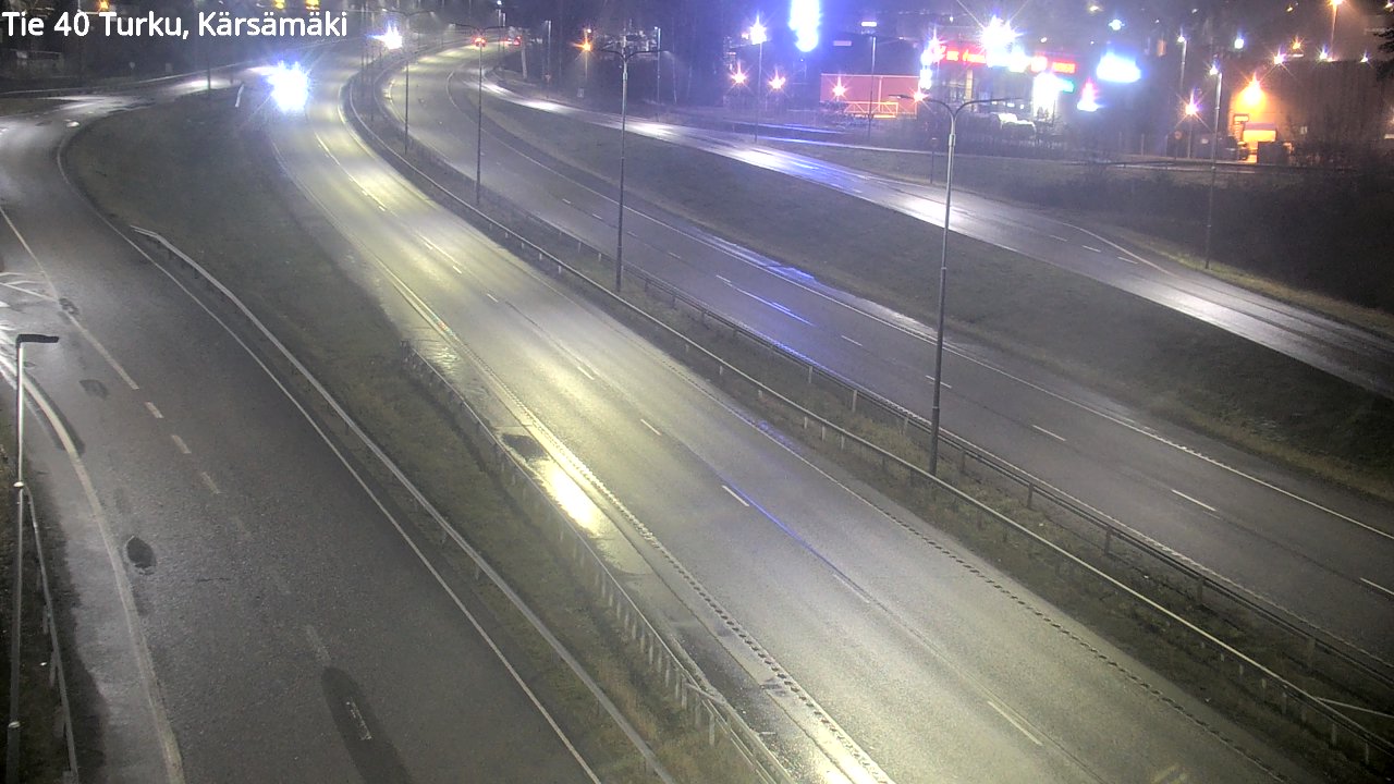 Weather Camera Image Väg 40 Åbo, Kärsämäki, Turku, Varsinais-Suomi