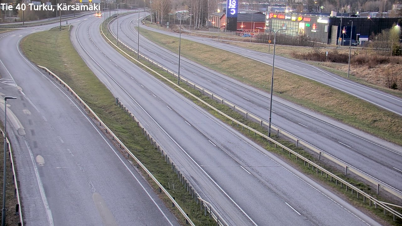 Weather Camera Image Road 40 Turku, Kärsämäki, Turku, Varsinais-Suomi