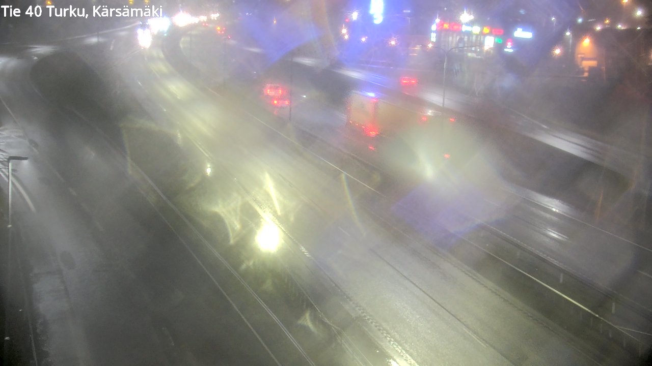 Weather Camera Image Väg 40 Åbo, Kärsämäki, Turku, Varsinais-Suomi