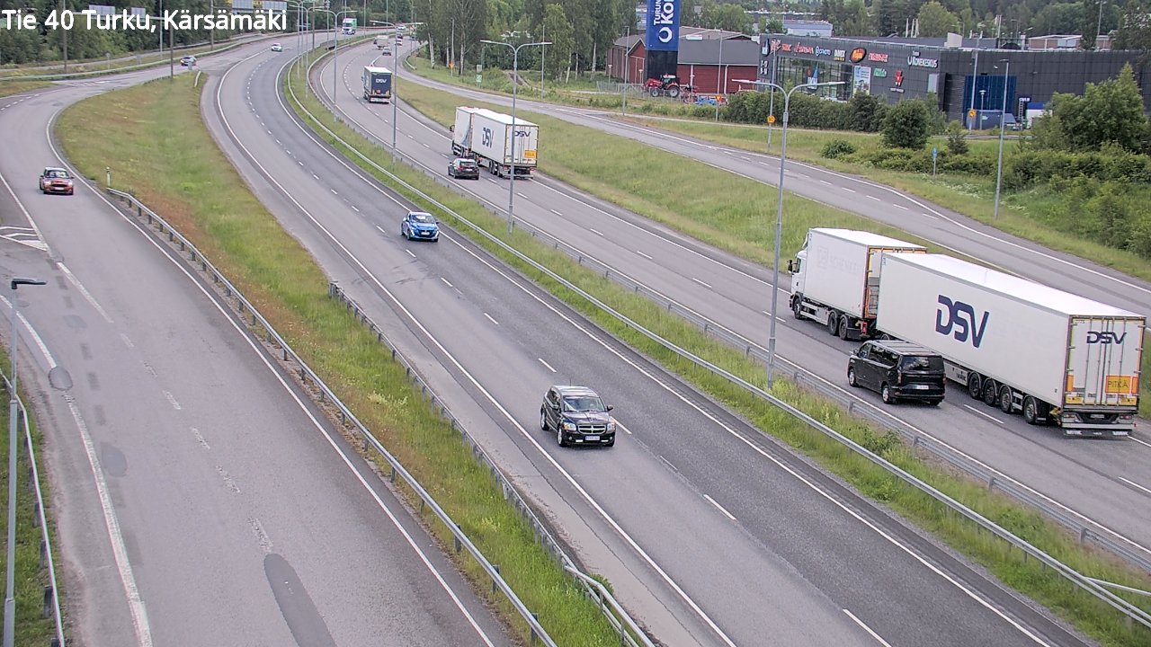 Kelikamerat Kuva Tie 40 Turku, Kärsämäki, Turku, Varsinais-Suomi