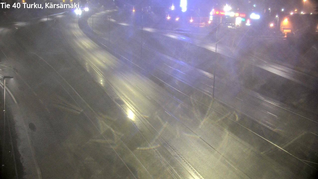 Weather Camera Image Väg 40 Åbo, Kärsämäki, Turku, Varsinais-Suomi