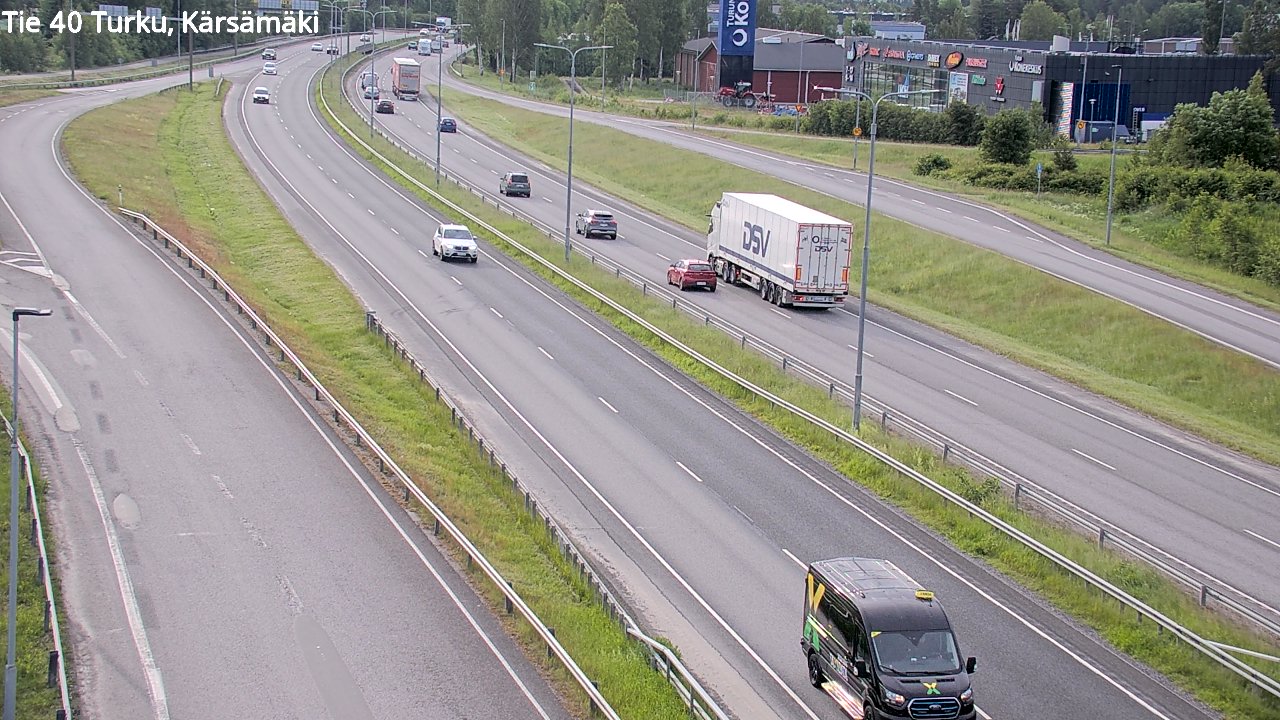 Weather Camera Image Road 40 Turku, Kärsämäki, Turku, Varsinais-Suomi