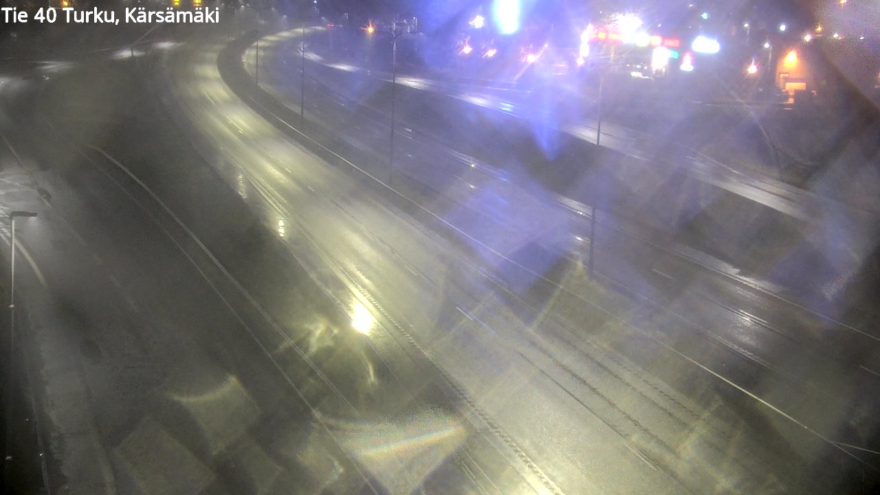 Weather Camera Image Väg 40 Åbo, Kärsämäki, Turku, Varsinais-Suomi