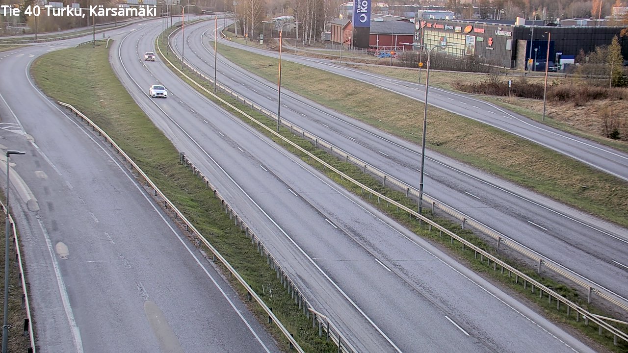 Weather Camera Image Road 40 Turku, Kärsämäki, Turku, Varsinais-Suomi