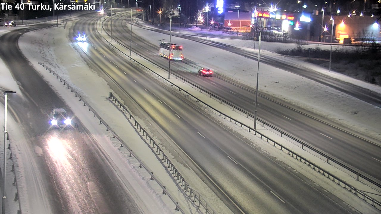 Weather Camera Image Road 40 Turku, Kärsämäki, Turku, Varsinais-Suomi