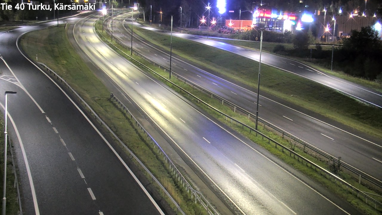 Weather Camera Image Road 40 Turku, Kärsämäki, Turku, Varsinais-Suomi