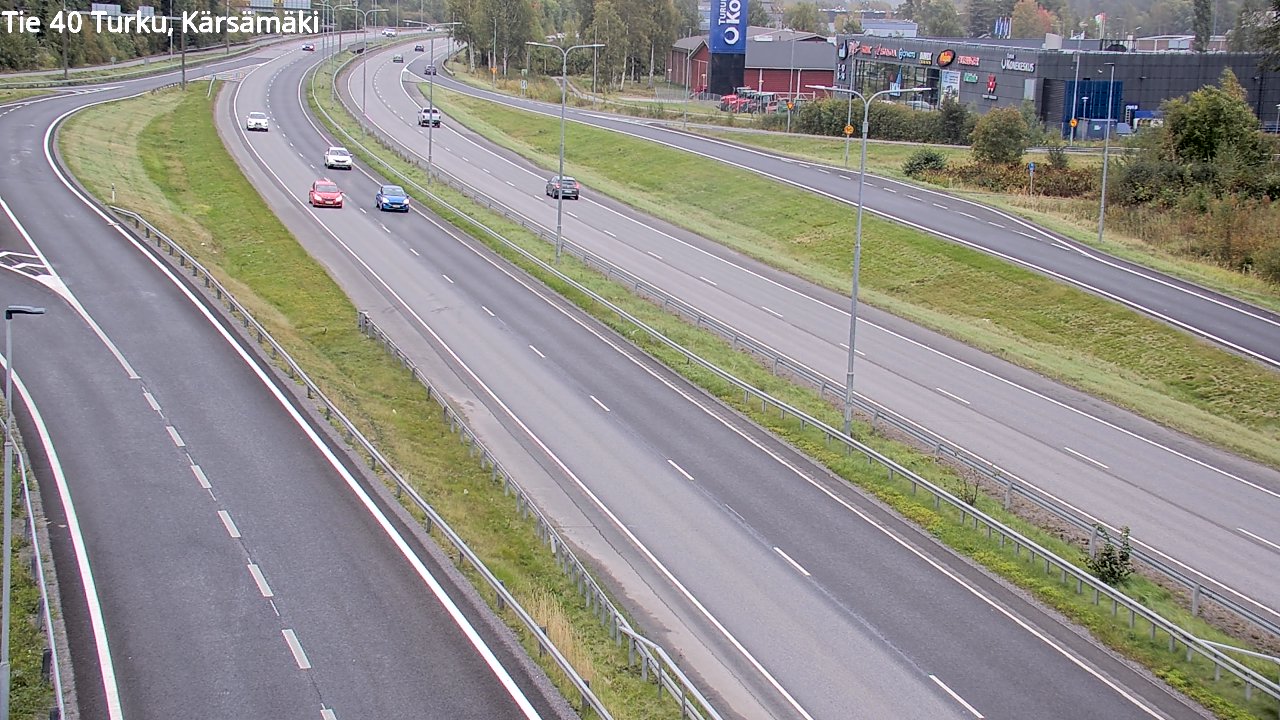 Weather Camera Image Road 40 Turku, Kärsämäki, Turku, Varsinais-Suomi