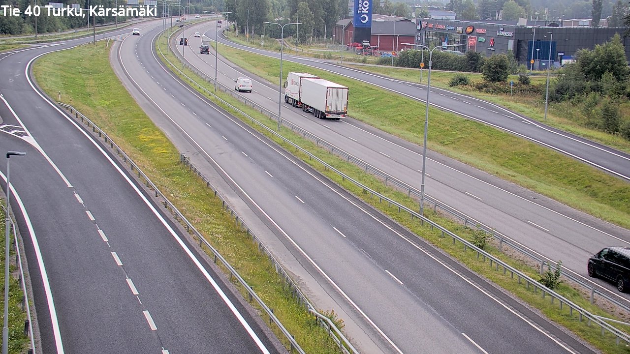 Weather Camera Image Road 40 Turku, Kärsämäki, Turku, Varsinais-Suomi