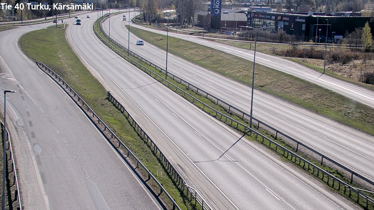 Weather Camera Image Road 40 Turku, Kärsämäki, Turku, Varsinais-Suomi