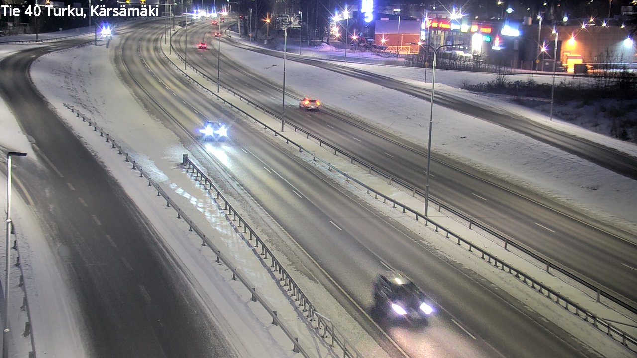 Weather Camera Image Road 40 Turku, Kärsämäki, Turku, Varsinais-Suomi