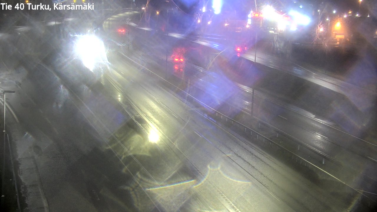 Weather Camera Image Väg 40 Åbo, Kärsämäki, Turku, Varsinais-Suomi