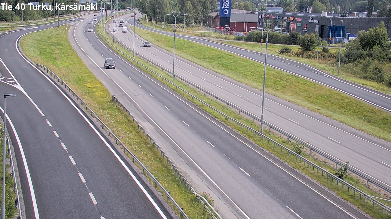Weather Camera Image Road 40 Turku, Kärsämäki, Turku, Varsinais-Suomi