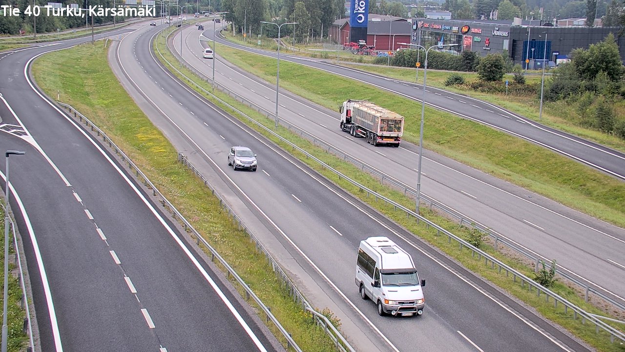 Weather Camera Image Road 40 Turku, Kärsämäki, Turku, Varsinais-Suomi
