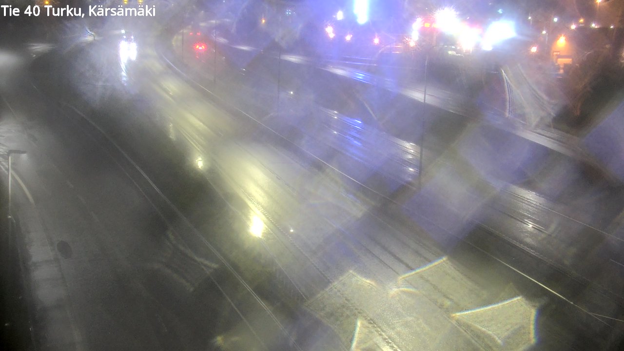 Weather Camera Image Väg 40 Åbo, Kärsämäki, Turku, Varsinais-Suomi