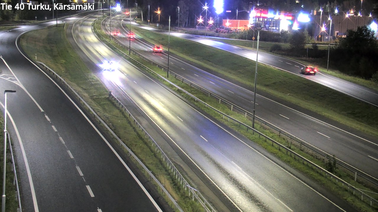 Weather Camera Image Road 40 Turku, Kärsämäki, Turku, Varsinais-Suomi