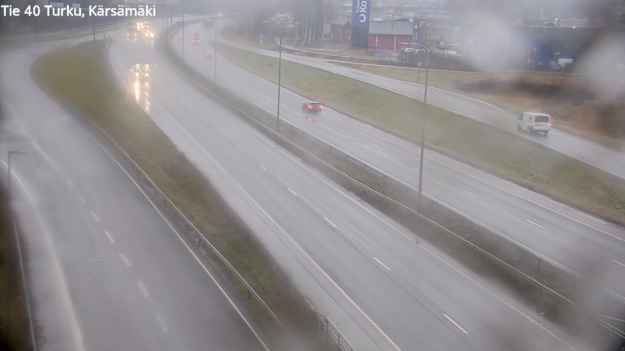 Weather Camera Image Väg 40 Åbo, Kärsämäki, Turku, Varsinais-Suomi