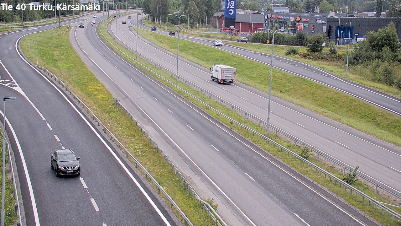 Weather Camera Image Road 40 Turku, Kärsämäki, Turku, Varsinais-Suomi