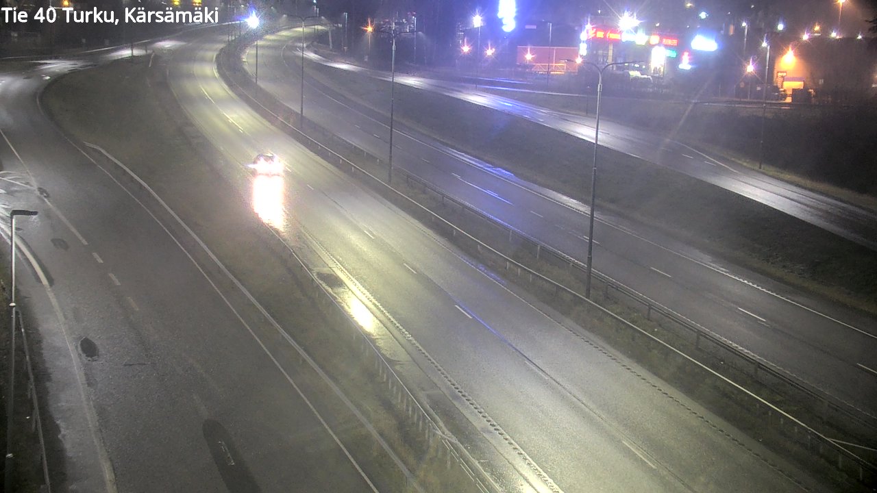 Weather Camera Image Väg 40 Åbo, Kärsämäki, Turku, Varsinais-Suomi