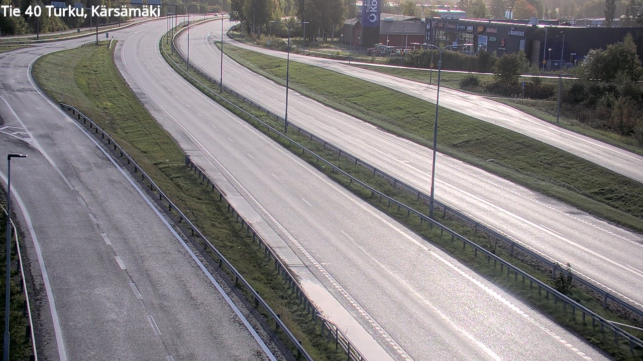 Weather Camera Image Road 40 Turku, Kärsämäki, Turku, Varsinais-Suomi