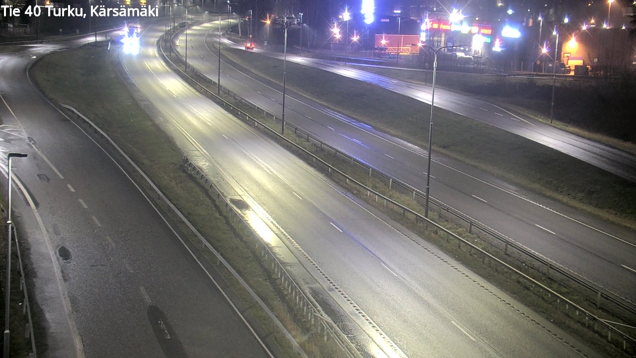 Weather Camera Image Väg 40 Åbo, Kärsämäki, Turku, Varsinais-Suomi