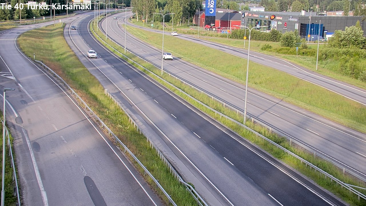 Kelikamerat Kuva Tie 40 Turku, Kärsämäki, Turku, Varsinais-Suomi