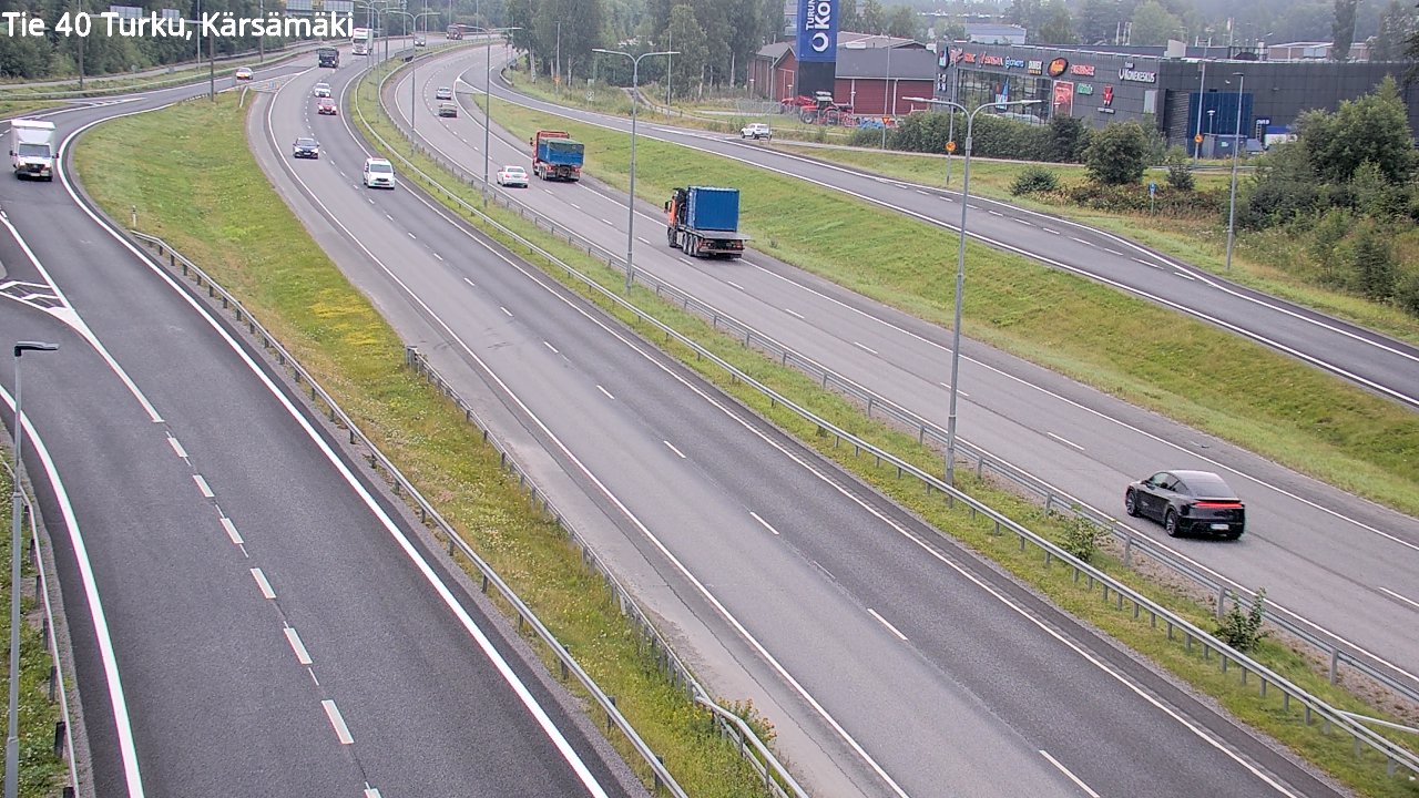 Weather Camera Image Road 40 Turku, Kärsämäki, Turku, Varsinais-Suomi