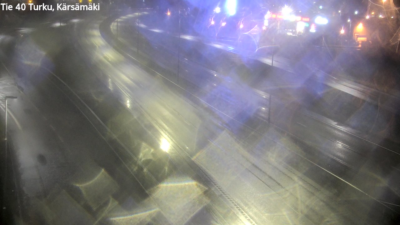 Weather Camera Image Väg 40 Åbo, Kärsämäki, Turku, Varsinais-Suomi