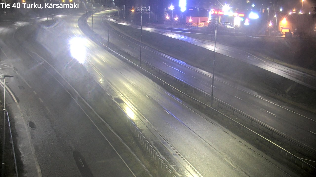 Weather Camera Image Väg 40 Åbo, Kärsämäki, Turku, Varsinais-Suomi
