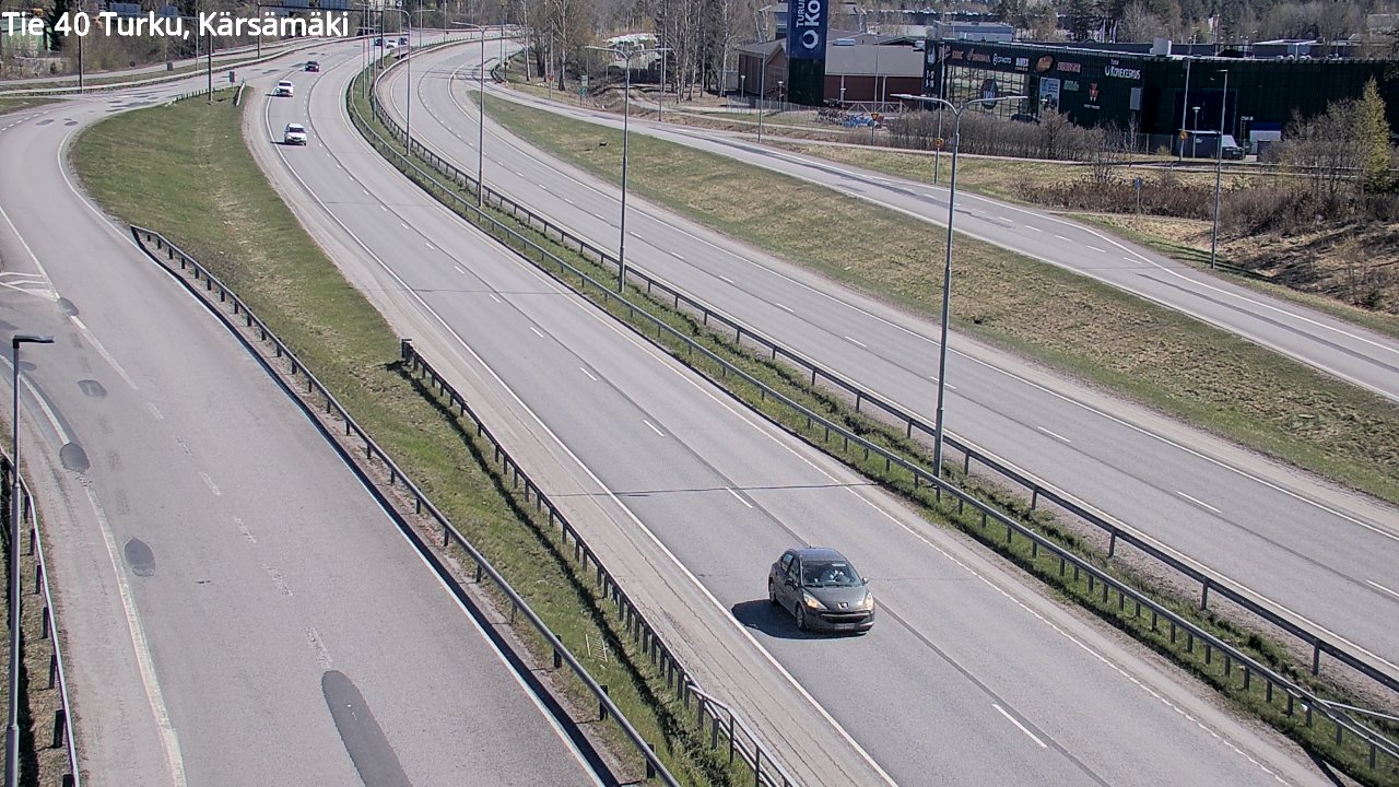Weather Camera Image Road 40 Turku, Kärsämäki, Turku, Varsinais-Suomi