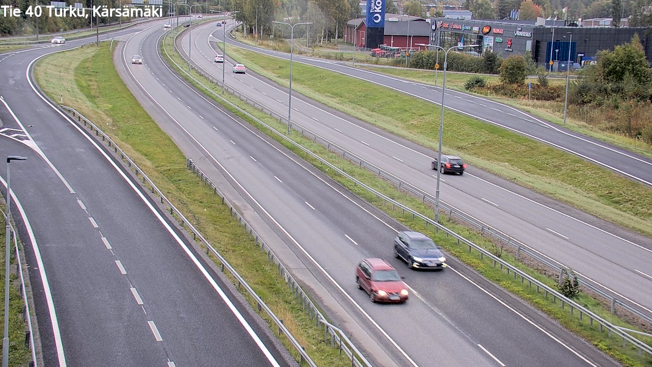 Weather Camera Image Road 40 Turku, Kärsämäki, Turku, Varsinais-Suomi