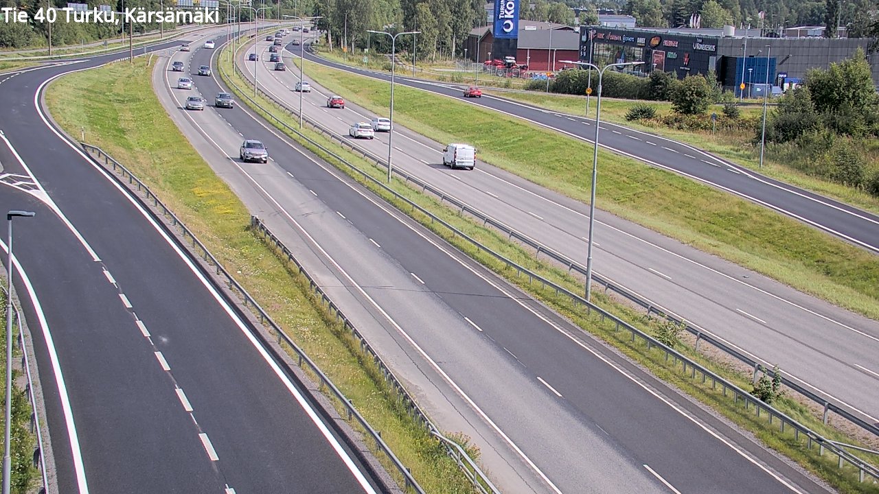 Weather Camera Image Road 40 Turku, Kärsämäki, Turku, Varsinais-Suomi
