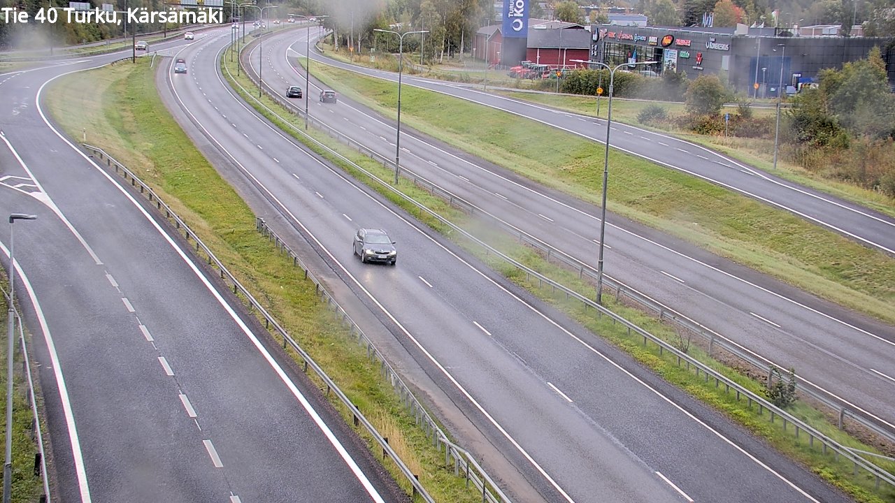 Weather Camera Image Road 40 Turku, Kärsämäki, Turku, Varsinais-Suomi
