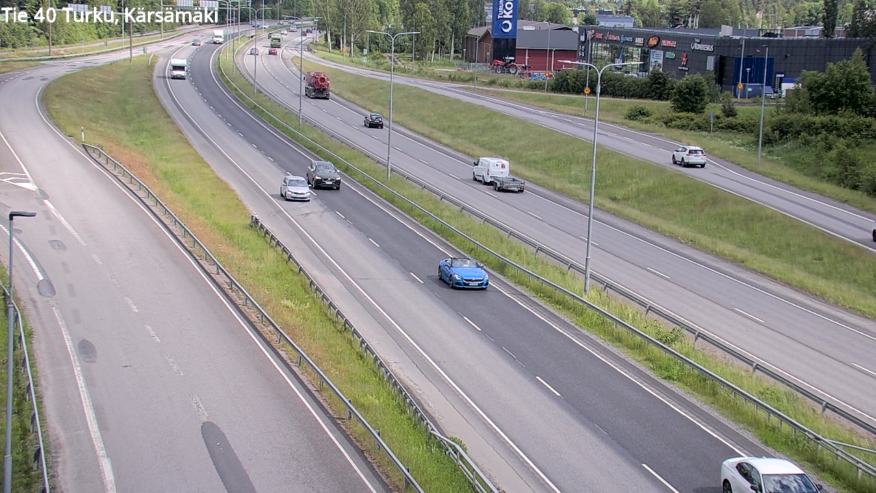Kelikamerat Kuva Tie 40 Turku, Kärsämäki, Turku, Varsinais-Suomi