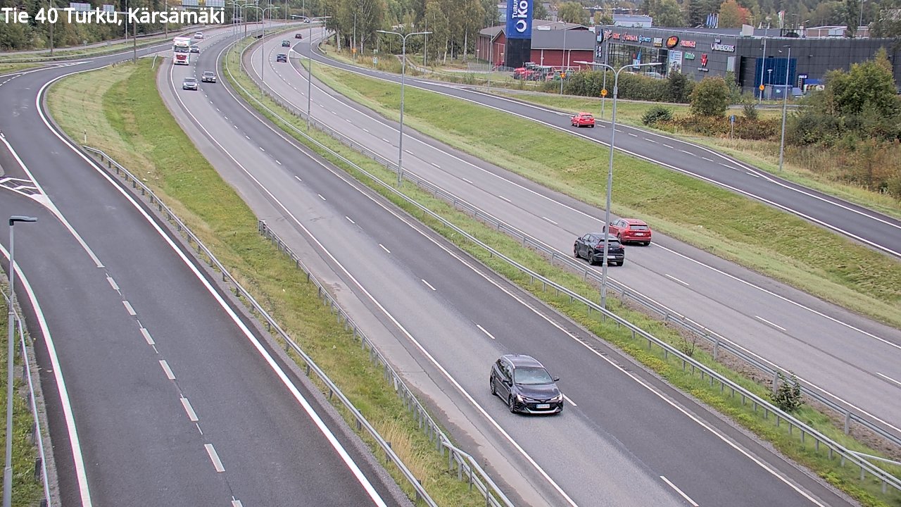 Weather Camera Image Road 40 Turku, Kärsämäki, Turku, Varsinais-Suomi