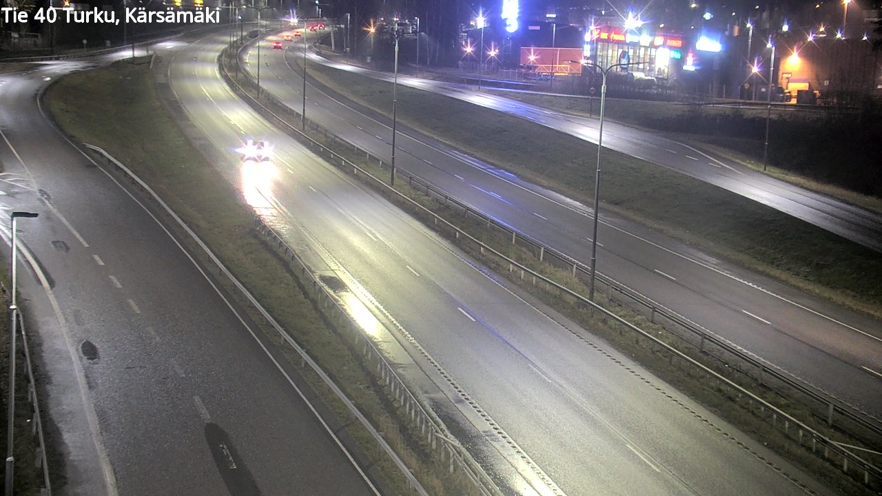Weather Camera Image Väg 40 Åbo, Kärsämäki, Turku, Varsinais-Suomi