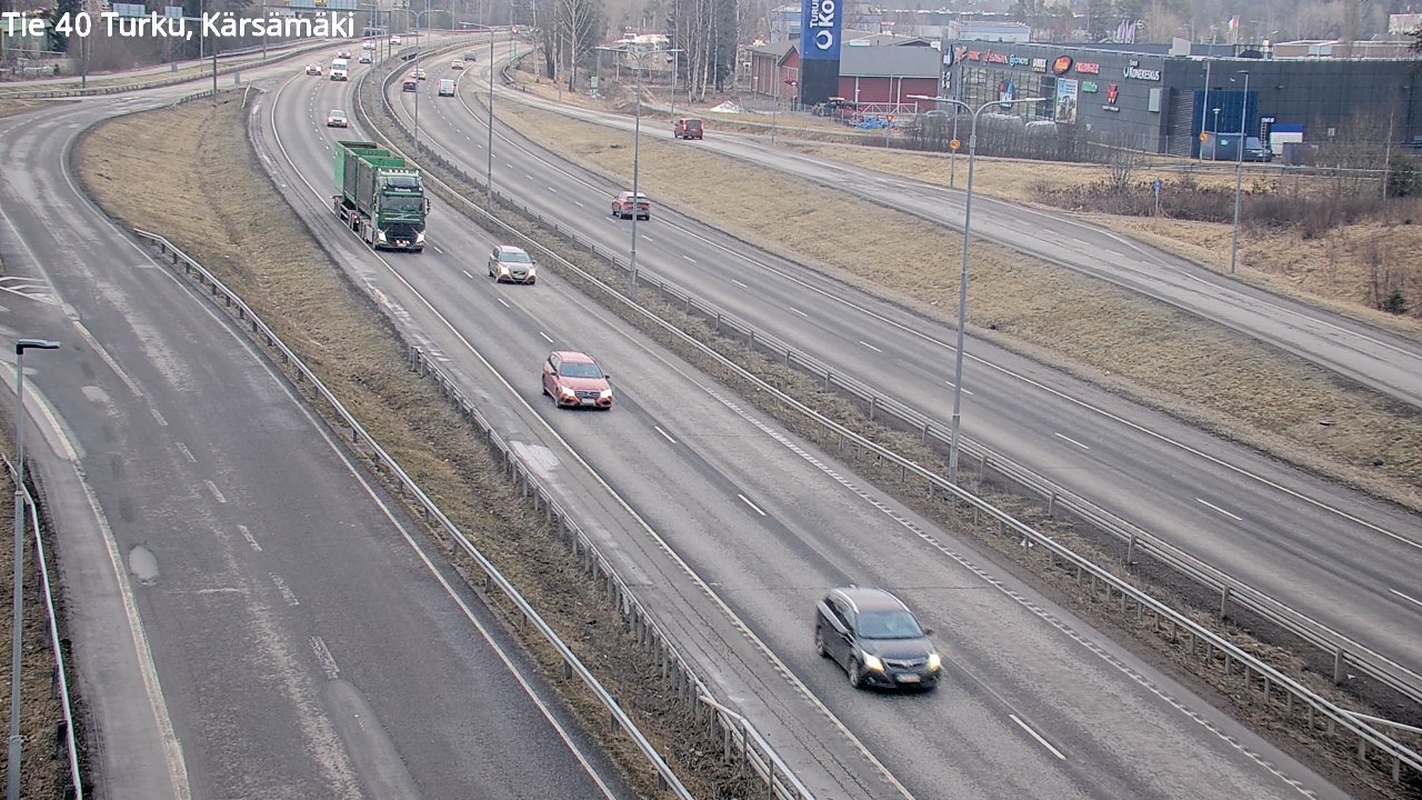 Weather Camera Image Road 40 Turku, Kärsämäki, Turku, Varsinais-Suomi