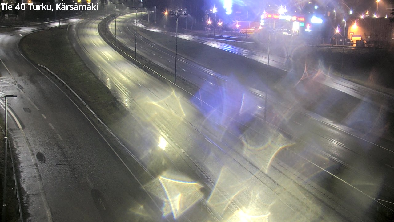 Weather Camera Image Väg 40 Åbo, Kärsämäki, Turku, Varsinais-Suomi