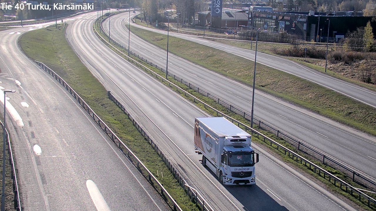 Weather Camera Image Road 40 Turku, Kärsämäki, Turku, Varsinais-Suomi