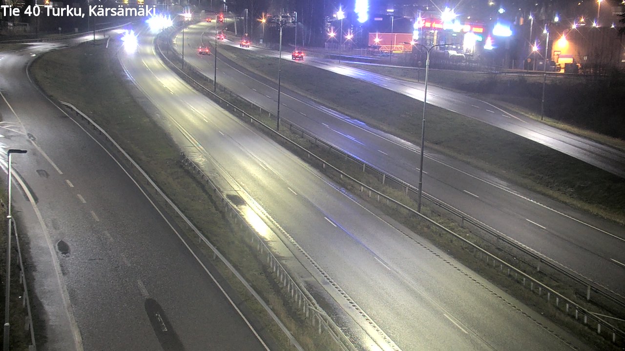 Weather Camera Image Väg 40 Åbo, Kärsämäki, Turku, Varsinais-Suomi