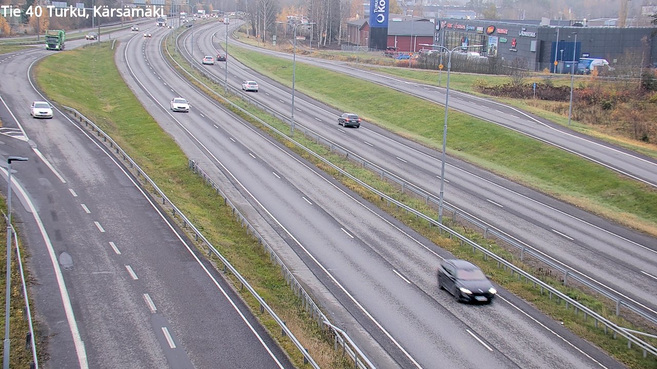 Kelikamerat Kuva Tie 40 Turku, Kärsämäki, Turku, Varsinais-Suomi