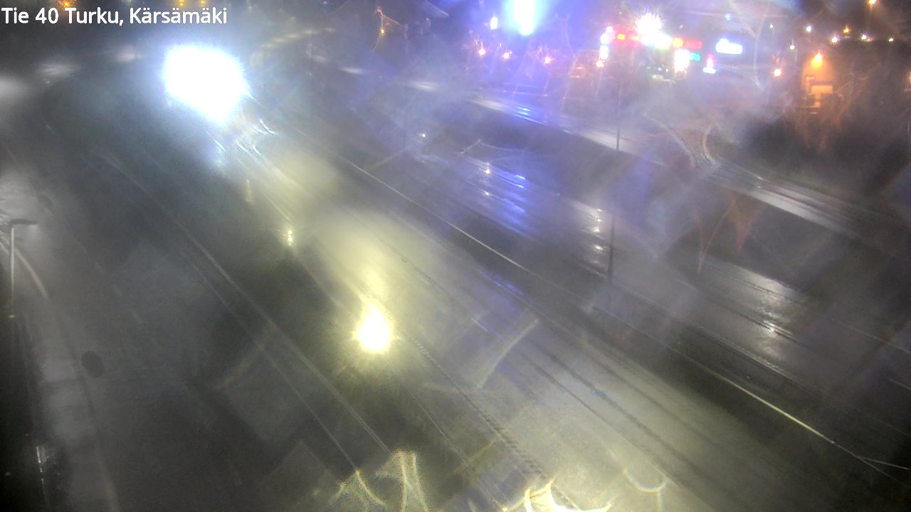 Weather Camera Image Väg 40 Åbo, Kärsämäki, Turku, Varsinais-Suomi