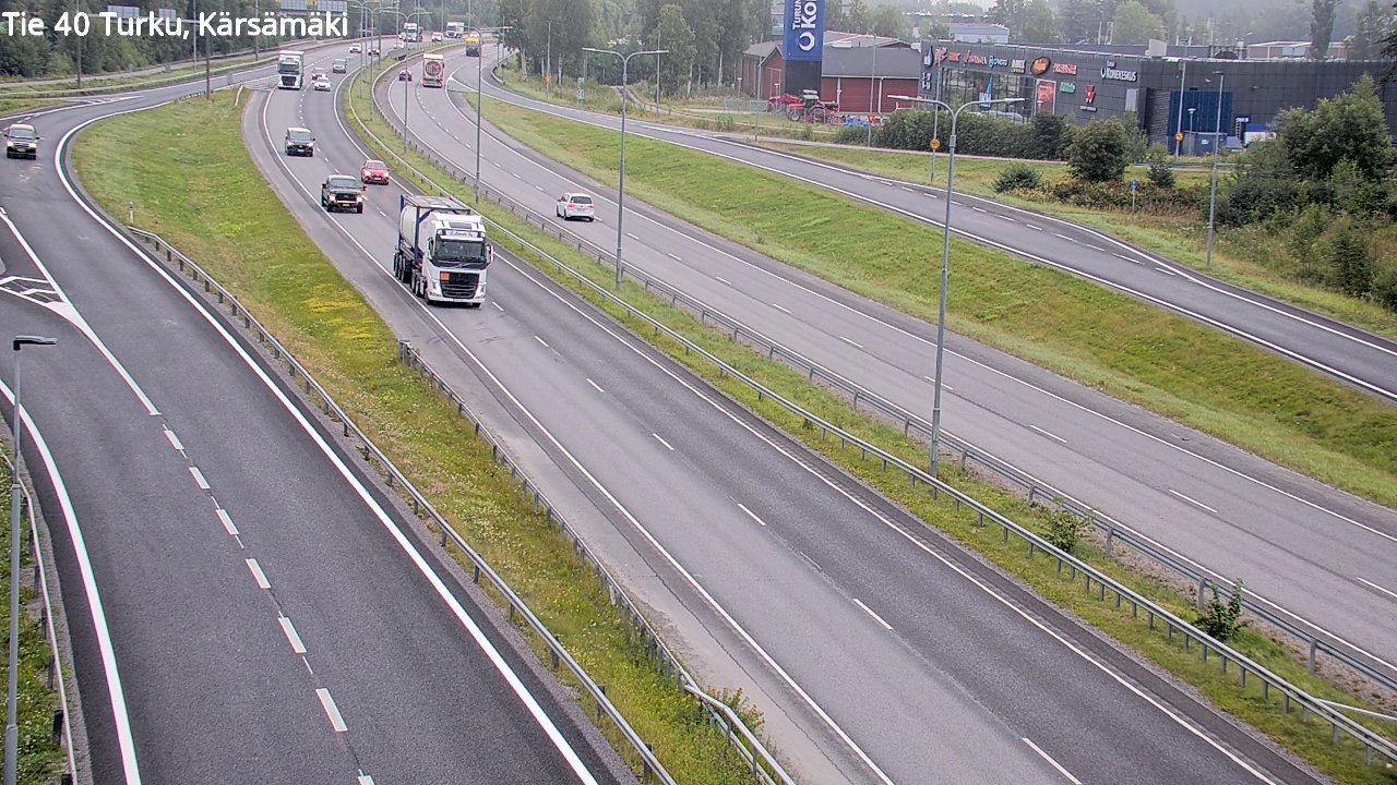 Weather Camera Image Road 40 Turku, Kärsämäki, Turku, Varsinais-Suomi