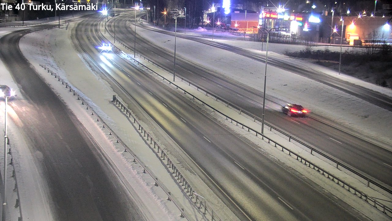 Weather Camera Image Road 40 Turku, Kärsämäki, Turku, Varsinais-Suomi